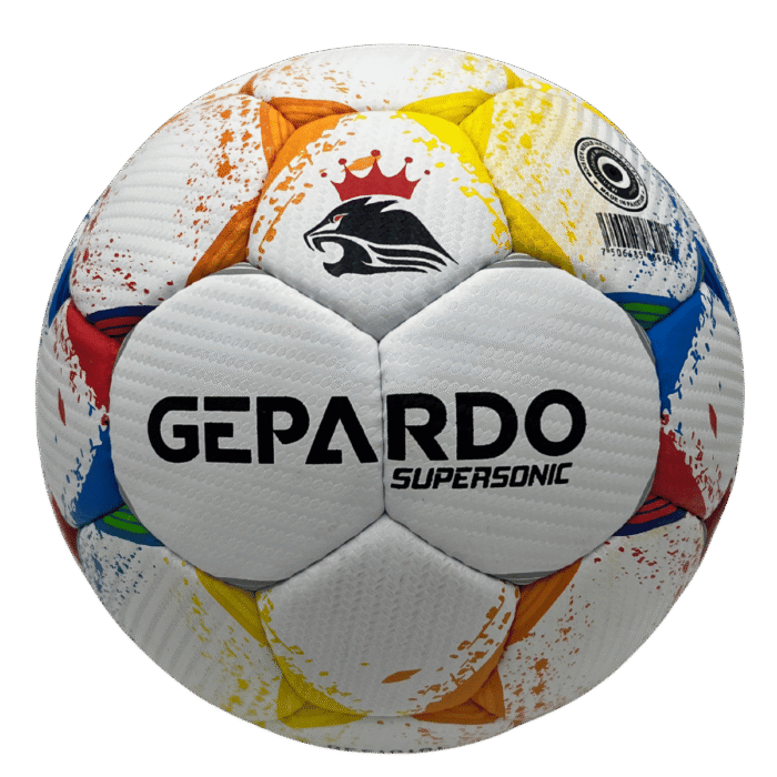 GEPARDO White Splash Premium Football / Soccer Ball – Size 5 Professional Ball Limited Edition
