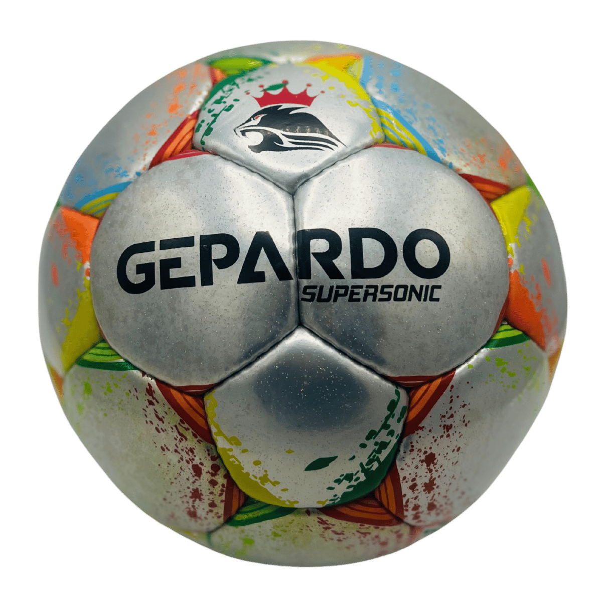 GEPARDO Crystal Grey Premium Football / Soccer Ball – Size 5 Professional Ball Limited Edition