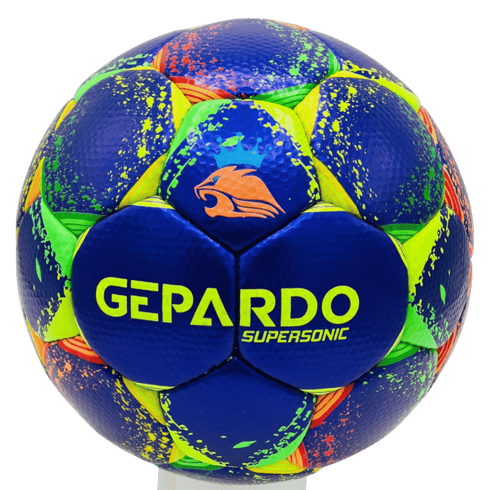 GEPARDO Dark-Blue Premium Football / Soccer Ball – Size 5 Professional Hand stitched Ball Limited Edition