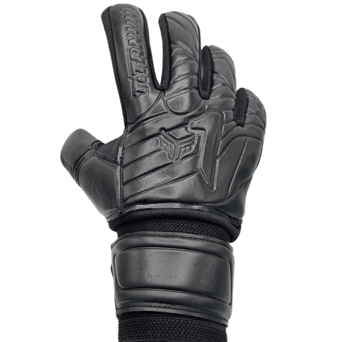 GEPARDO Professional Goalkeeper Gloves – Match & Training Soccer Gloves (Charcoal Grey & black)