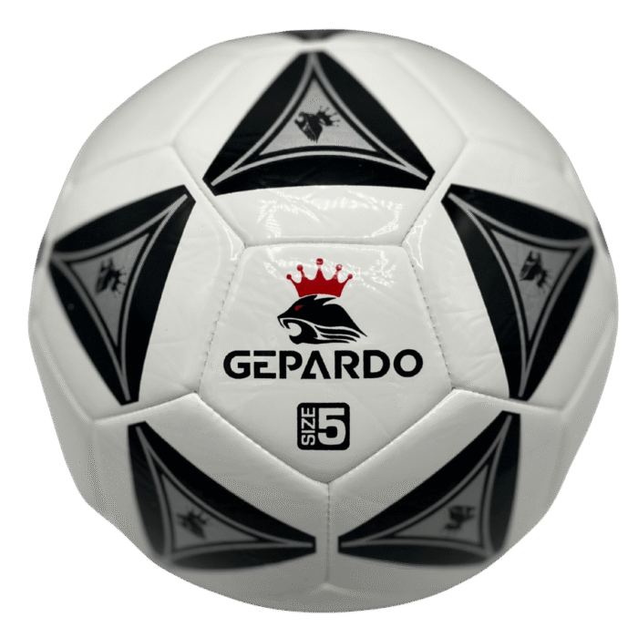 GEPARDO White-black Premium Football / Soccer Ball – Size 5 Professional Ball