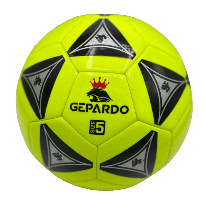 GEPARDO Green-Black Premium Football / Soccer Ball – Size 5 Professional Ball