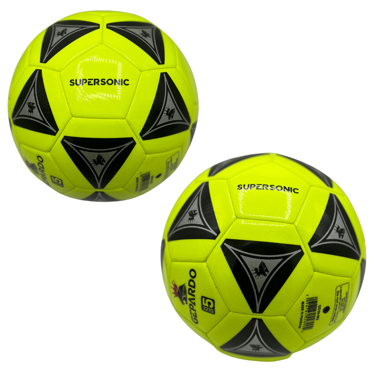 GEPARDO Green-Black Premium Football / Soccer Ball – Size 5 Professional Ball - Image 5