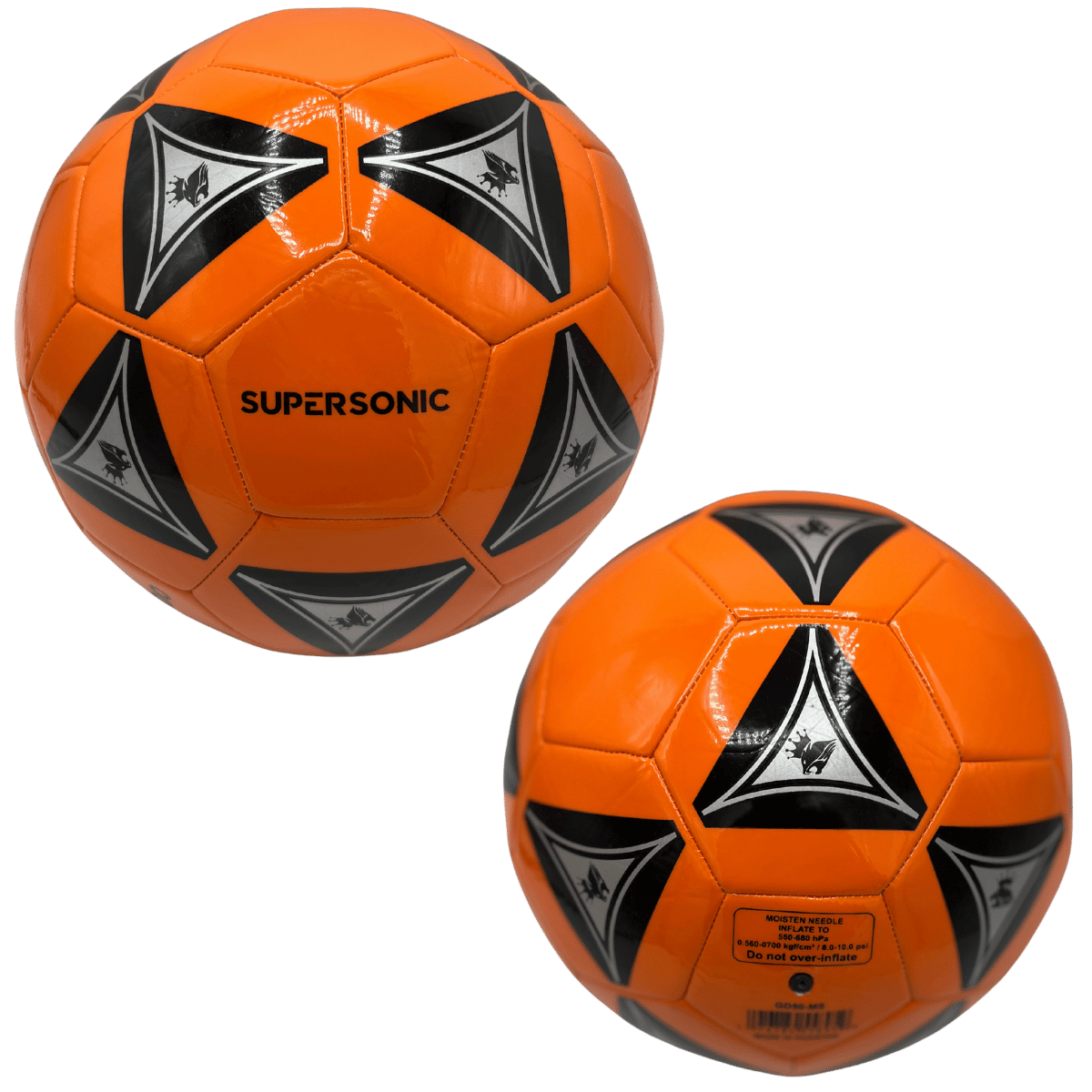 GEPARDO Orange-black Premium Football / Soccer Ball – Size 5 Professional Ball - Image 3
