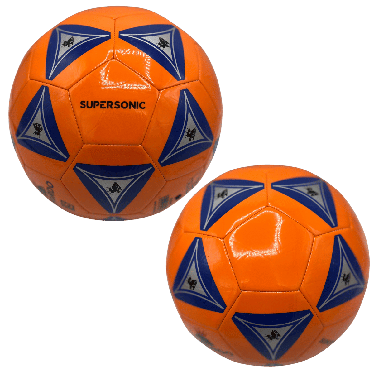 GEPARDO Orange-Blue Premium Football / Soccer Ball – Size 5 Professional Ball - Image 3